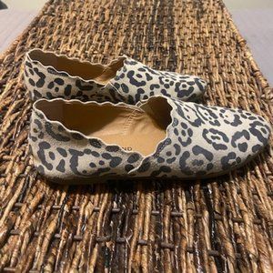 Lucky Brand, Flats, Animal Print